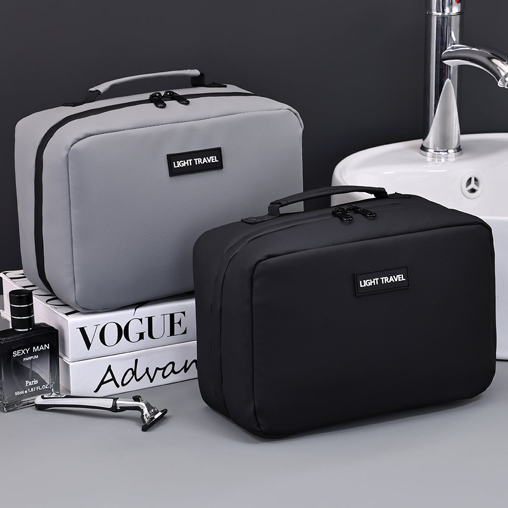 Voyageur Élégant – Trousse de Toilette Multifonction Grande Capacité