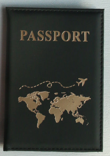 Élégance Nomade – Étui Passeport Prestige en Cuir Vegan