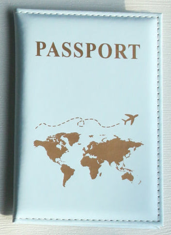 Élégance Nomade – Étui Passeport Prestige en Cuir Vegan