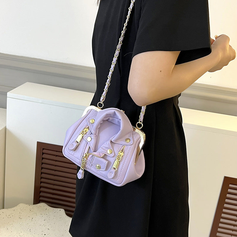 Sac "Iconique Veste" – Bandoulière de Luxe en Cuir Vegan