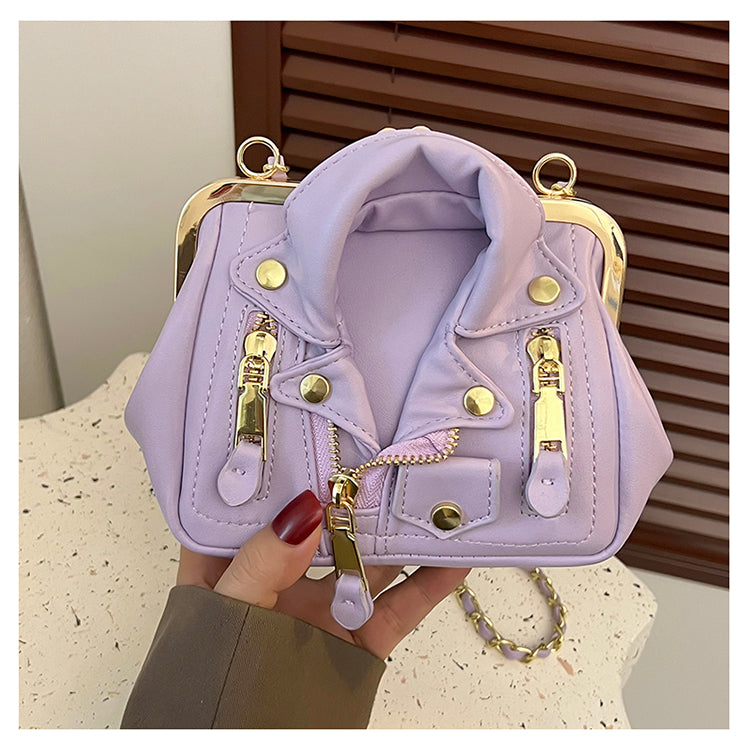Sac "Iconique Veste" – Bandoulière de Luxe en Cuir Vegan