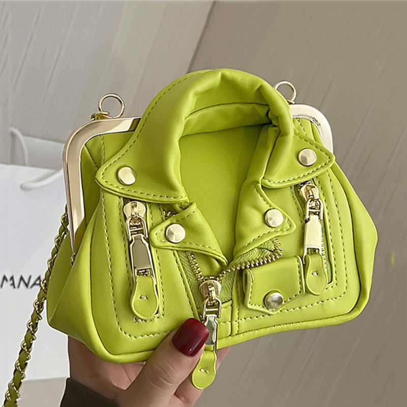 Sac "Iconique Veste" – Bandoulière de Luxe en Cuir Vegan