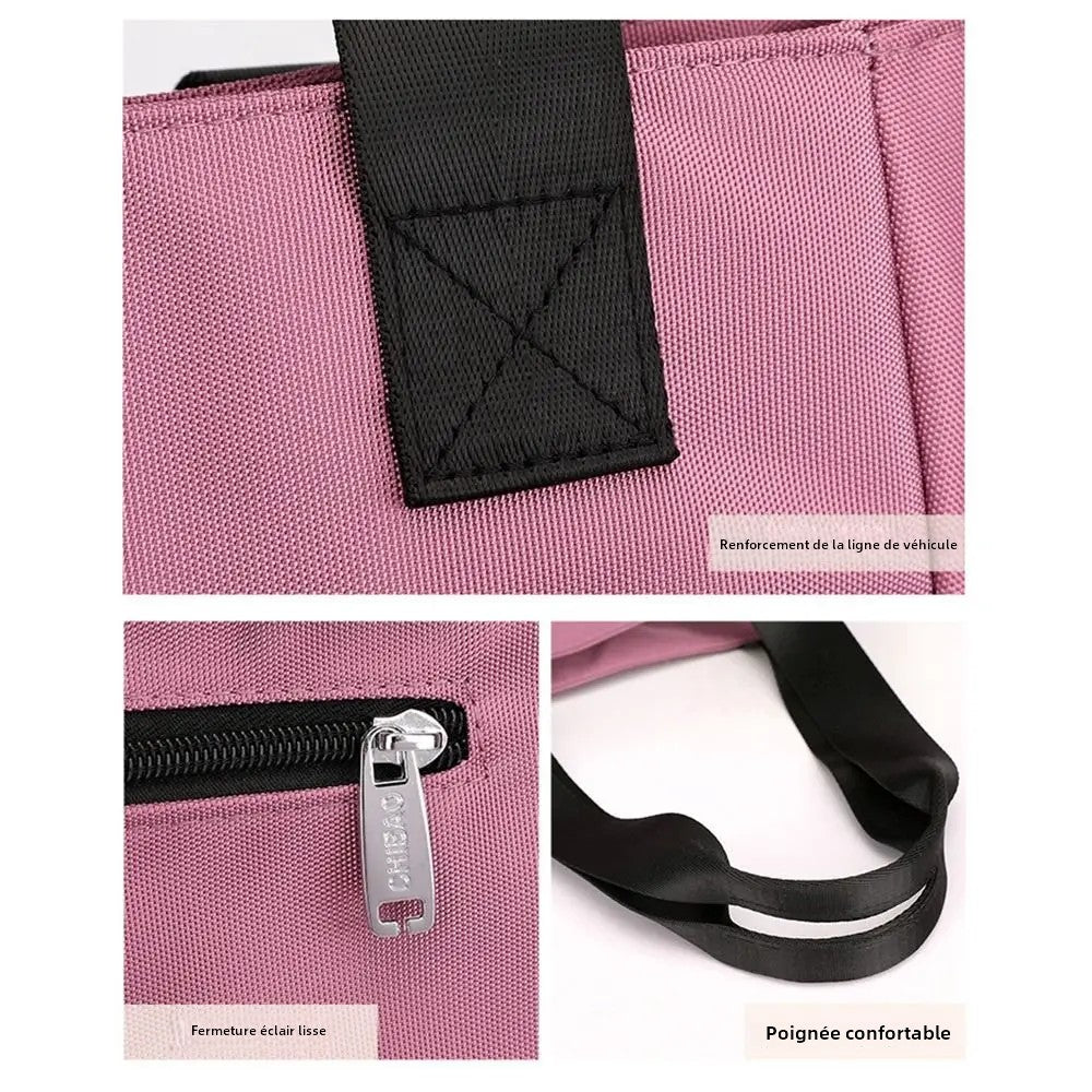 Élégance Urbane – Sac Tote Imperméable Multi-Compartiments