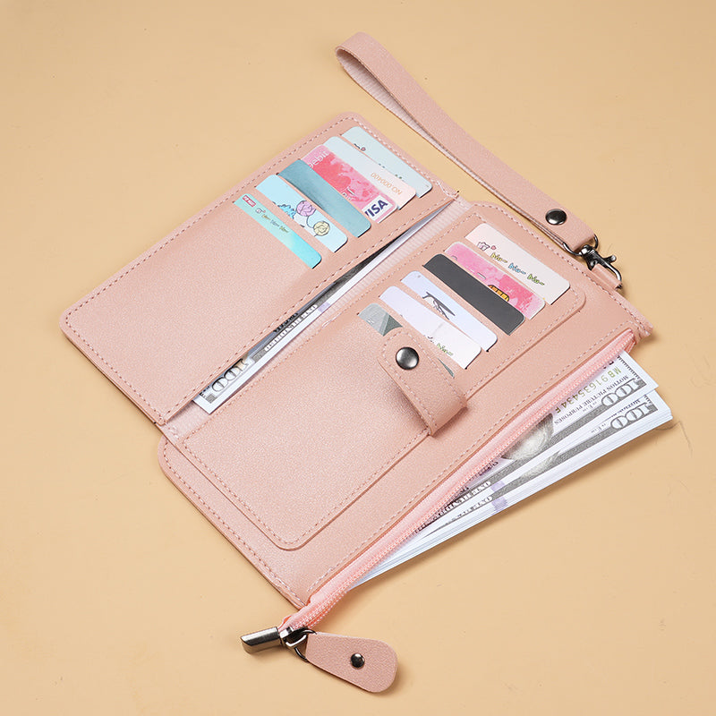 Élégance Classique – Portefeuille Long Multi-Rangements