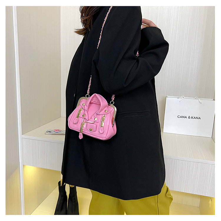 Sac "Iconique Veste" – Bandoulière de Luxe en Cuir Vegan