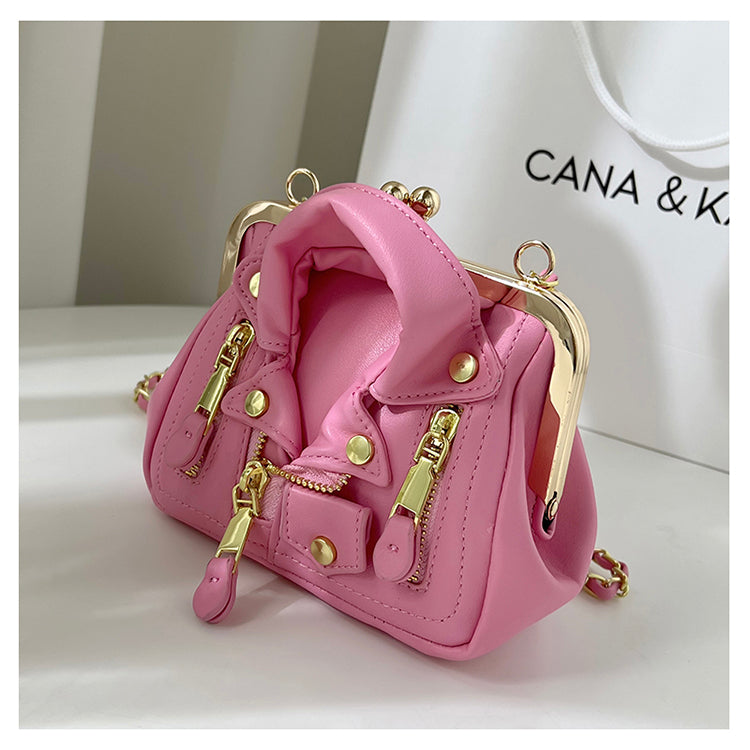 Sac "Iconique Veste" – Bandoulière de Luxe en Cuir Vegan