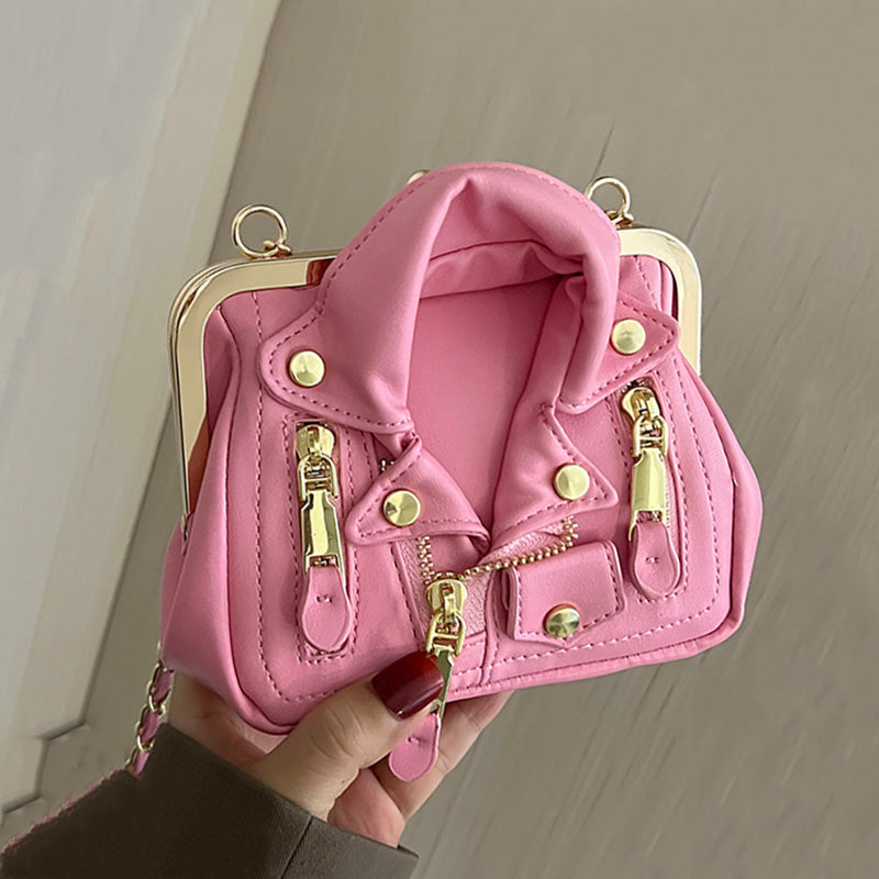 Sac "Iconique Veste" – Bandoulière de Luxe en Cuir Vegan