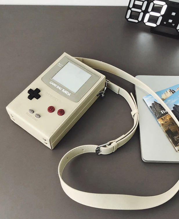 Sac Édition Pixel – Bandoulière Chic au Design Console Vintage