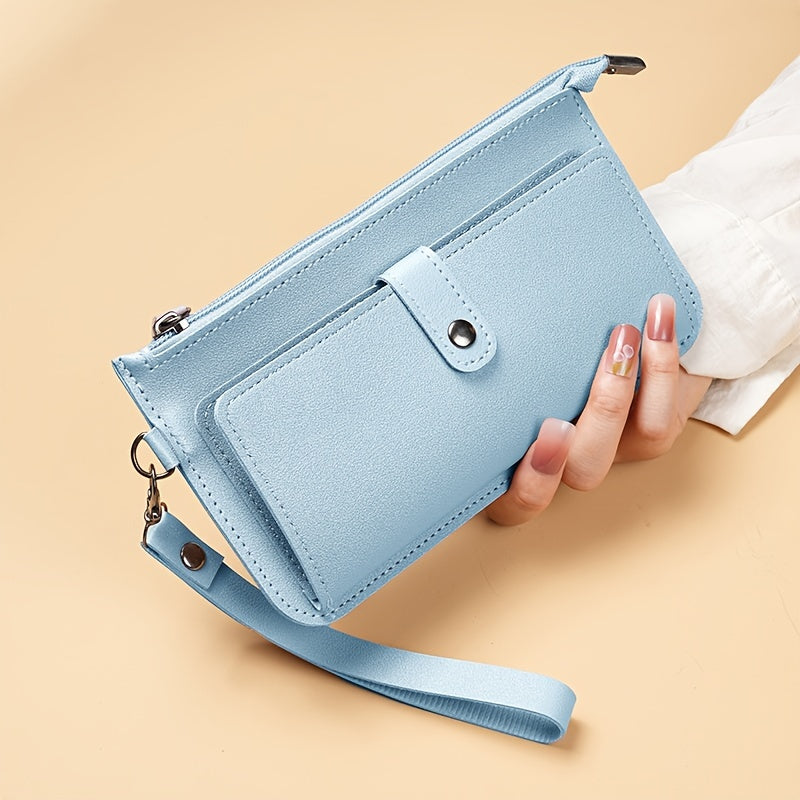 Élégance Classique – Portefeuille Long Multi-Rangements