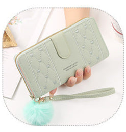 Élégance Véritable – Portefeuille Long Femme en Cuir Vegan