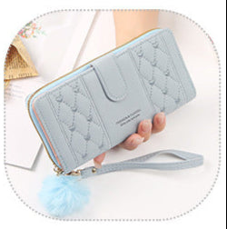 Élégance Véritable – Portefeuille Long Femme en Cuir Vegan