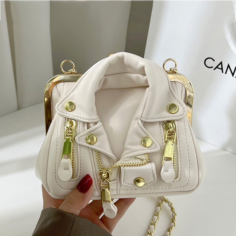 Sac "Iconique Veste" – Bandoulière de Luxe en Cuir Vegan