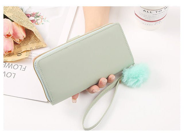 Élégance Véritable – Portefeuille Long Femme en Cuir Vegan