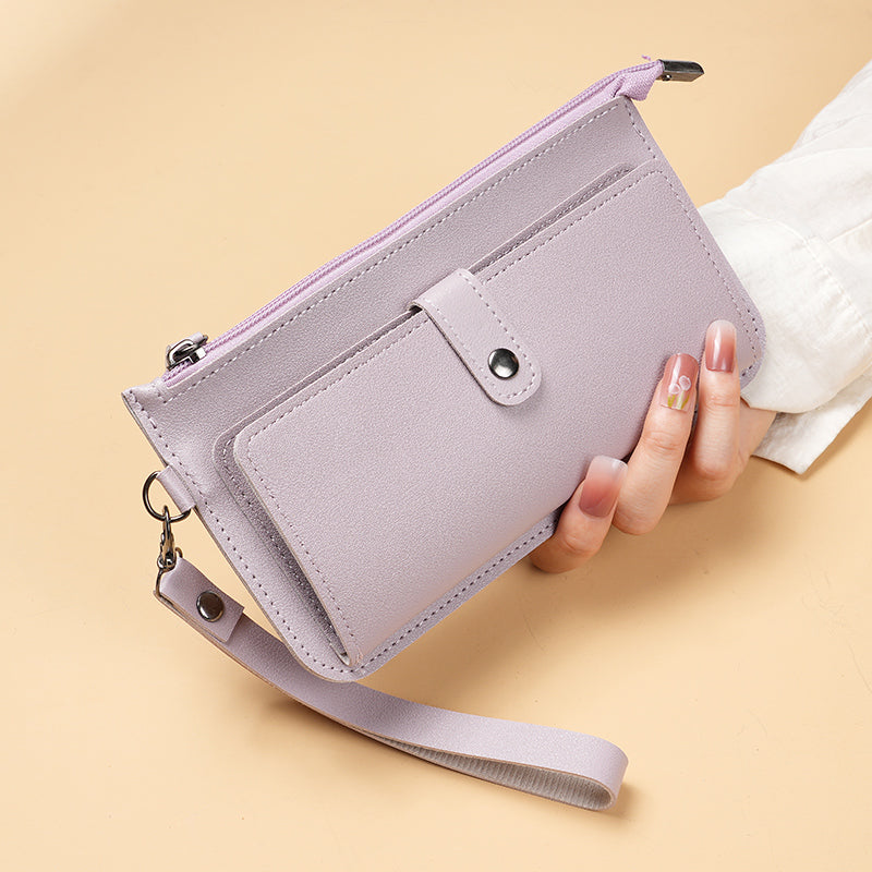 Élégance Classique – Portefeuille Long Multi-Rangements