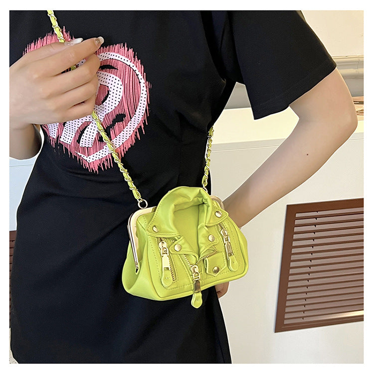 Sac "Iconique Veste" – Bandoulière de Luxe en Cuir Vegan