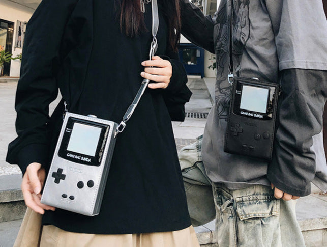 Sac Édition Pixel – Bandoulière Chic au Design Console Vintage