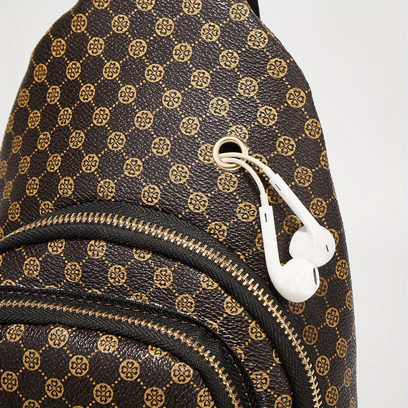 Élégance Rétro – Sac Bandoulière Poire en Cuir Vegan Structuré