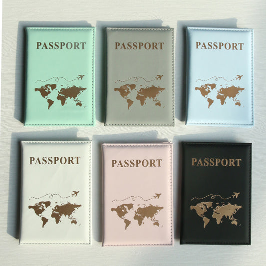 Élégance Nomade – Étui Passeport Prestige en Cuir Vegan