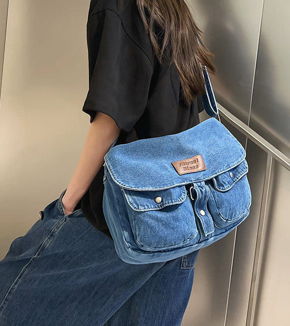 Sacoche Élégance Denim – L’Indispensable Urbain