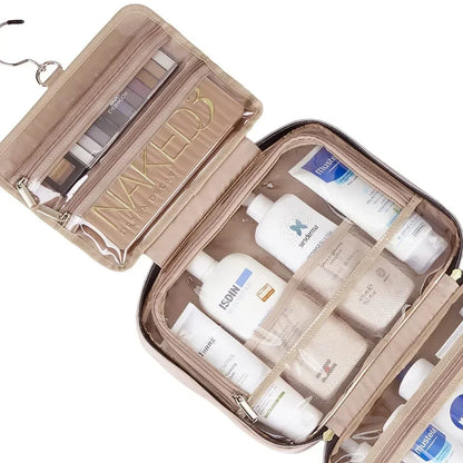 Élégance Nomade – Trousse de Voyage Suspendue Grande Capacité