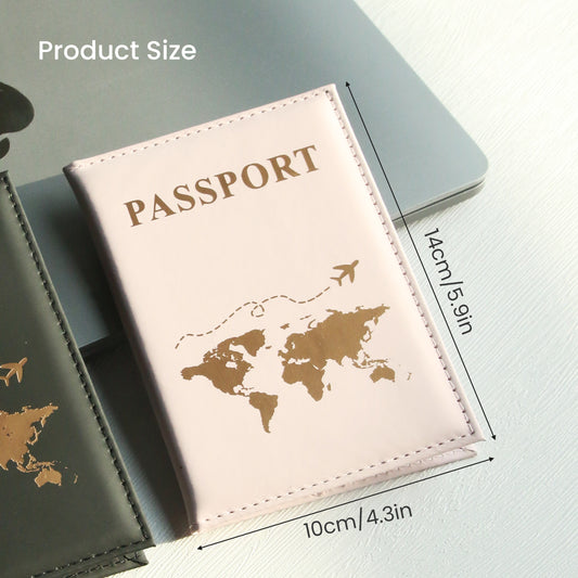 Élégance Nomade – Étui Passeport Prestige en Cuir Vegan