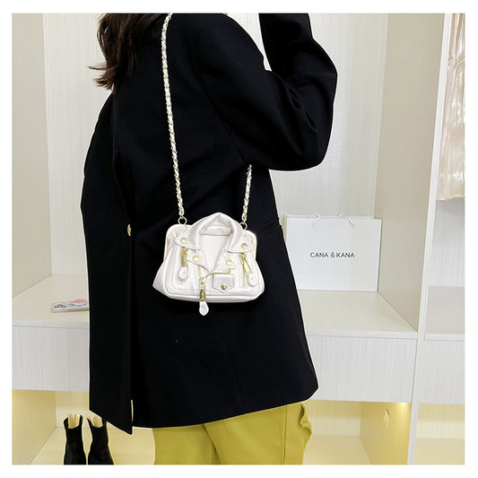Sac "Iconique Veste" – Bandoulière de Luxe en Cuir Vegan