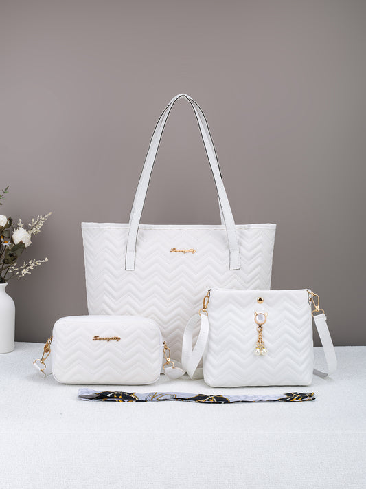 Élégance Ondulée – Ensemble Sac Prestige 3-en-1