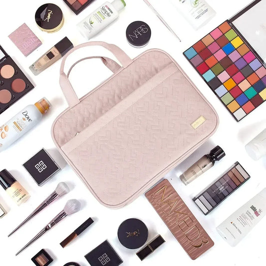 Élégance Nomade – Trousse de Voyage Suspendue Grande Capacité