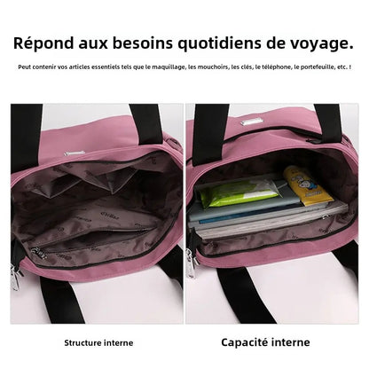 Élégance Urbane – Sac Tote Imperméable Multi-Compartiments