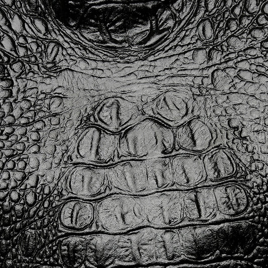 Élégance Sauvage – Sac Seau Vintage en Cuir Crocodile