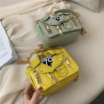 "Le Vestiaire Élégant" – Sac à Bandoulière Couture