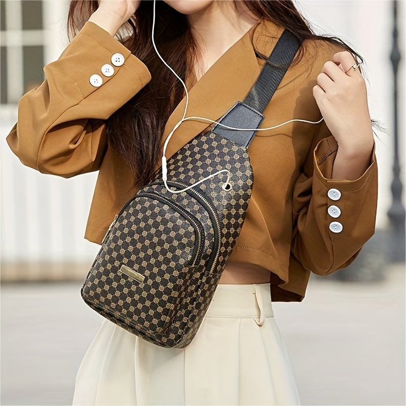 Élégance Rétro – Sac Bandoulière Poire en Cuir Vegan Structuré