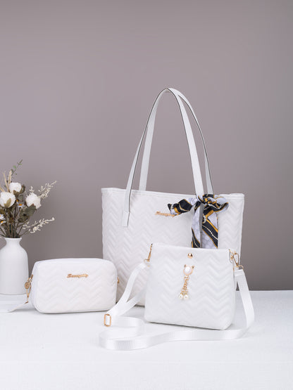 Élégance Ondulée – Ensemble Sac Prestige 3-en-1