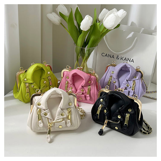 Sac "Iconique Veste" – Bandoulière de Luxe en Cuir Vegan