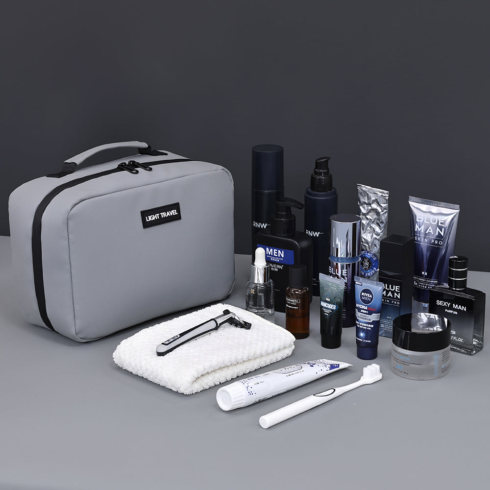 Voyageur Élégant – Trousse de Toilette Multifonction Grande Capacité