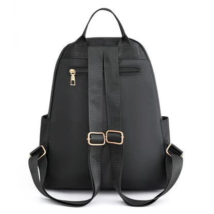 Élégance Nomade – Sac à Dos Femme en Nylon Premium & Détails Brillants
