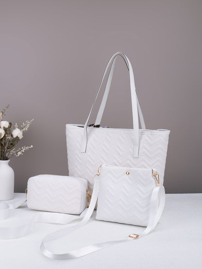 Élégance Ondulée – Ensemble Sac Prestige 3-en-1