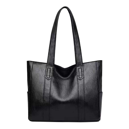 Élégance Nomade – Sac Cabas en Cuir Souple