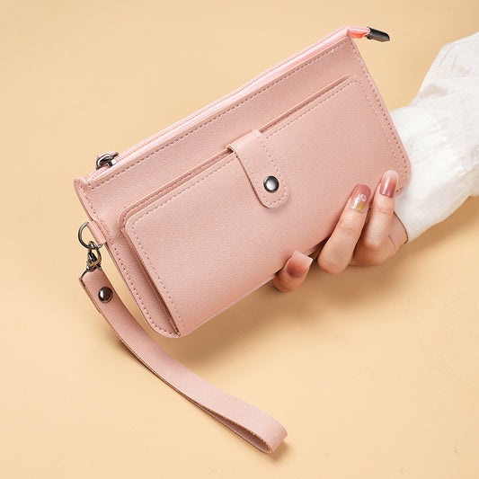 Élégance Classique – Portefeuille Long Multi-Rangements