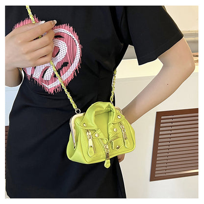 Sac "Iconique Veste" – Bandoulière de Luxe en Cuir Vegan