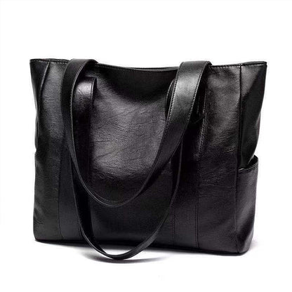 Élégance Nomade – Sac Cabas en Cuir Souple