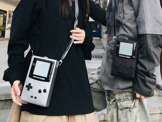 Sac Édition Pixel – Bandoulière Chic au Design Console Vintage